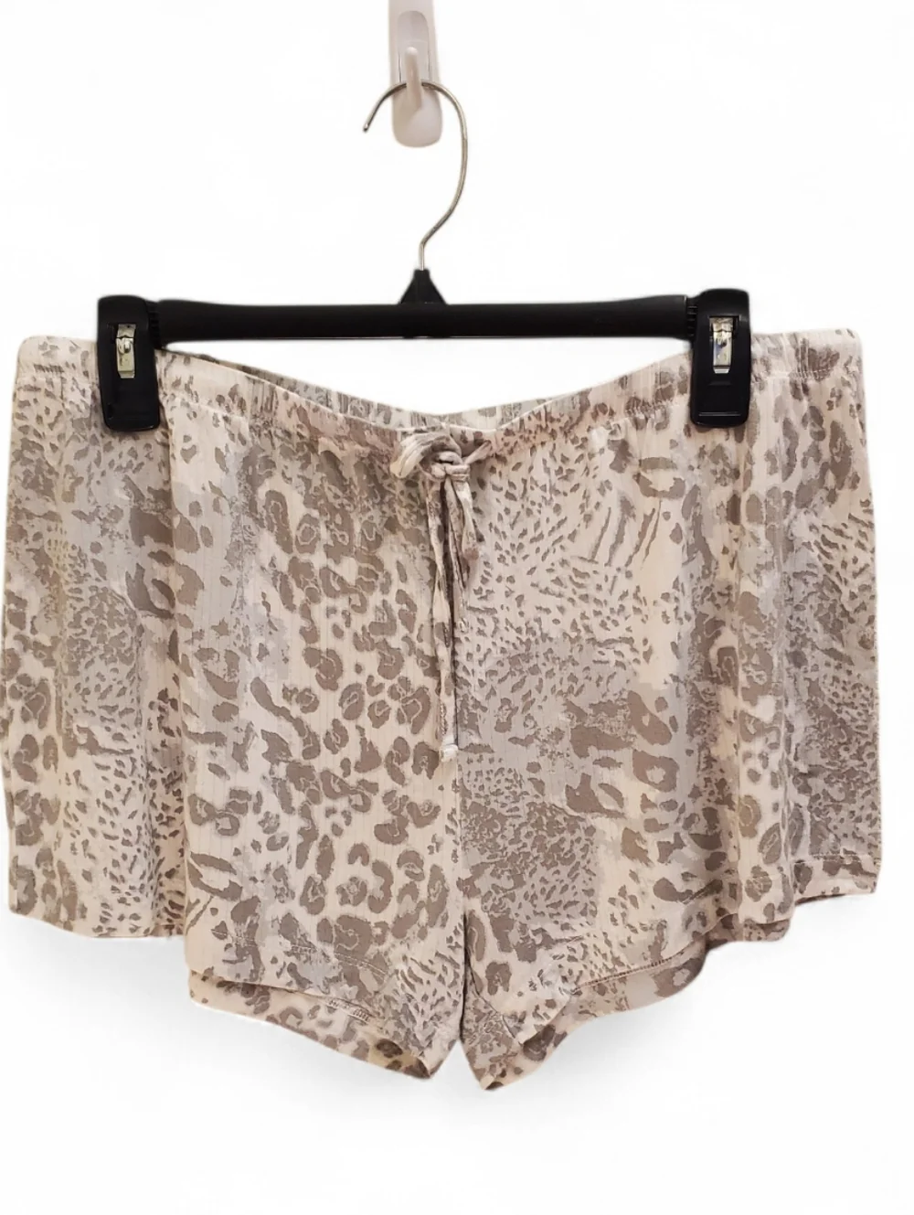 Women's Neutral Animal Print Lounge Shorts